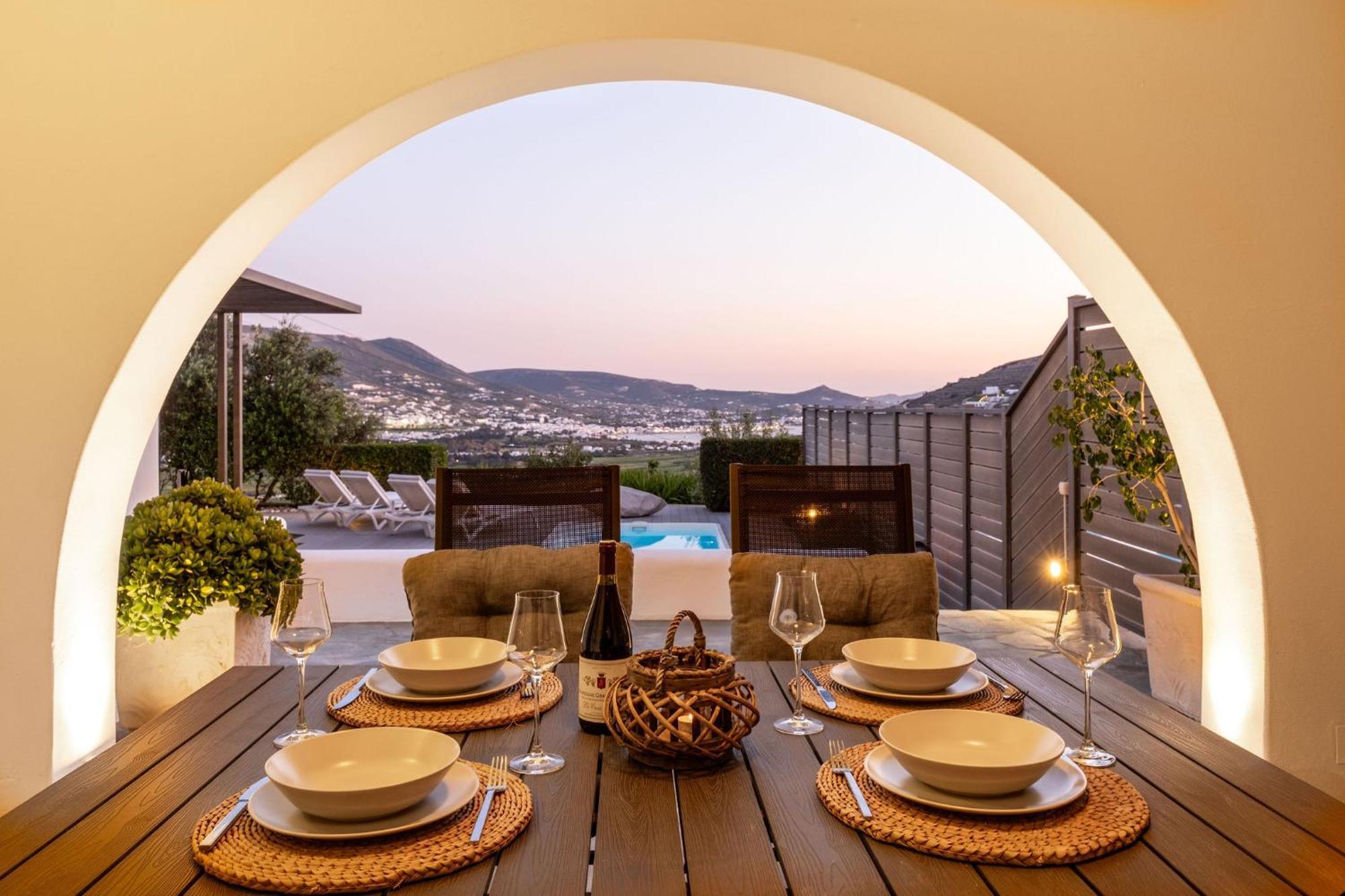 Azzurro Bianco Suites Párosz Kültér fotó