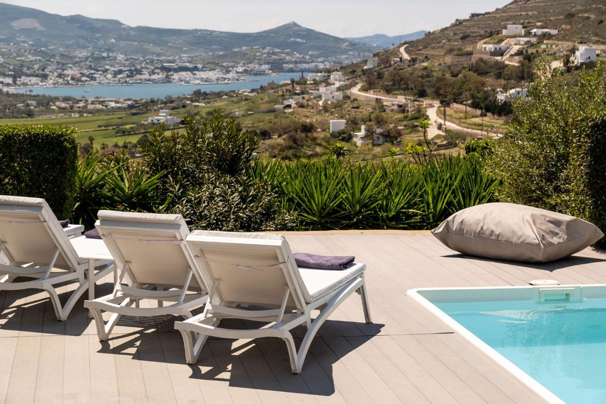 Azzurro Bianco Suites Párosz Kültér fotó