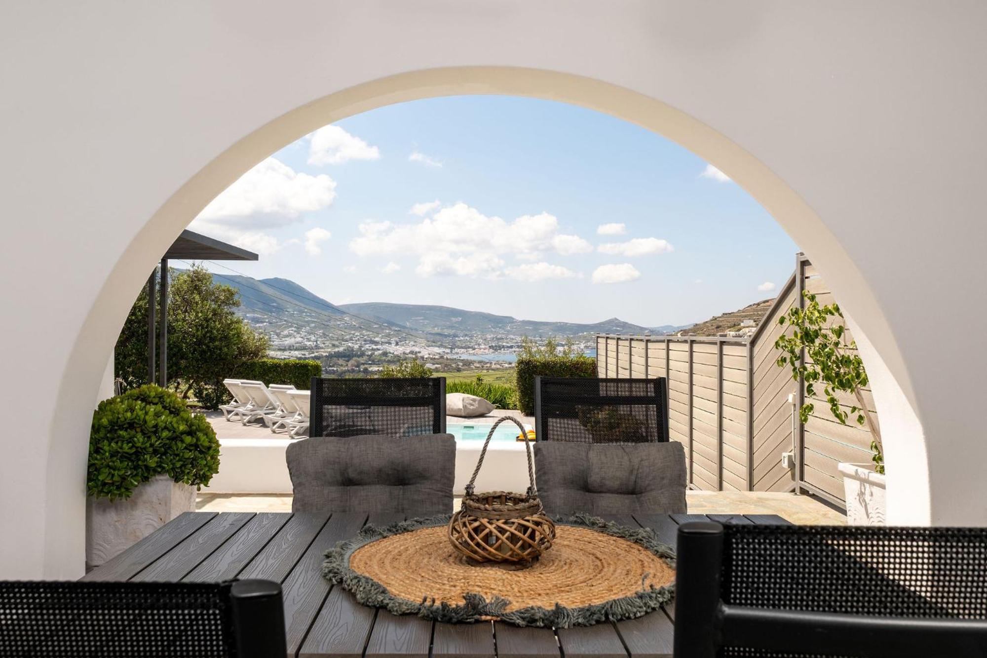 Azzurro Bianco Suites Párosz Kültér fotó