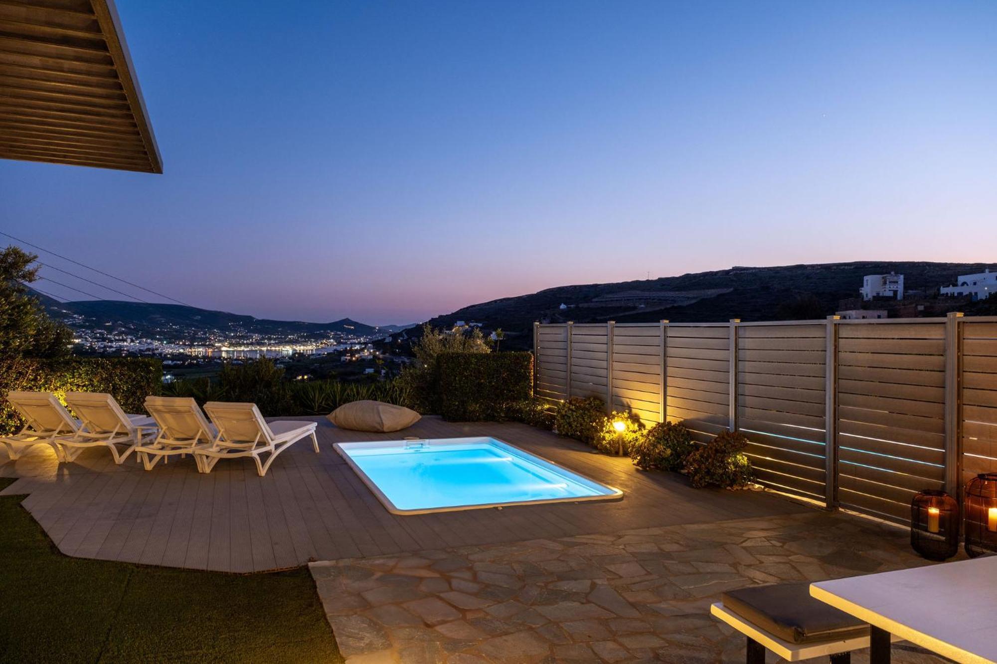 Azzurro Bianco Suites Párosz Kültér fotó