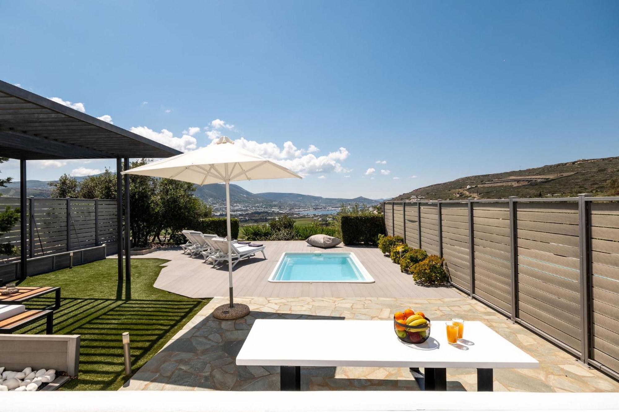 Azzurro Bianco Suites Párosz Kültér fotó