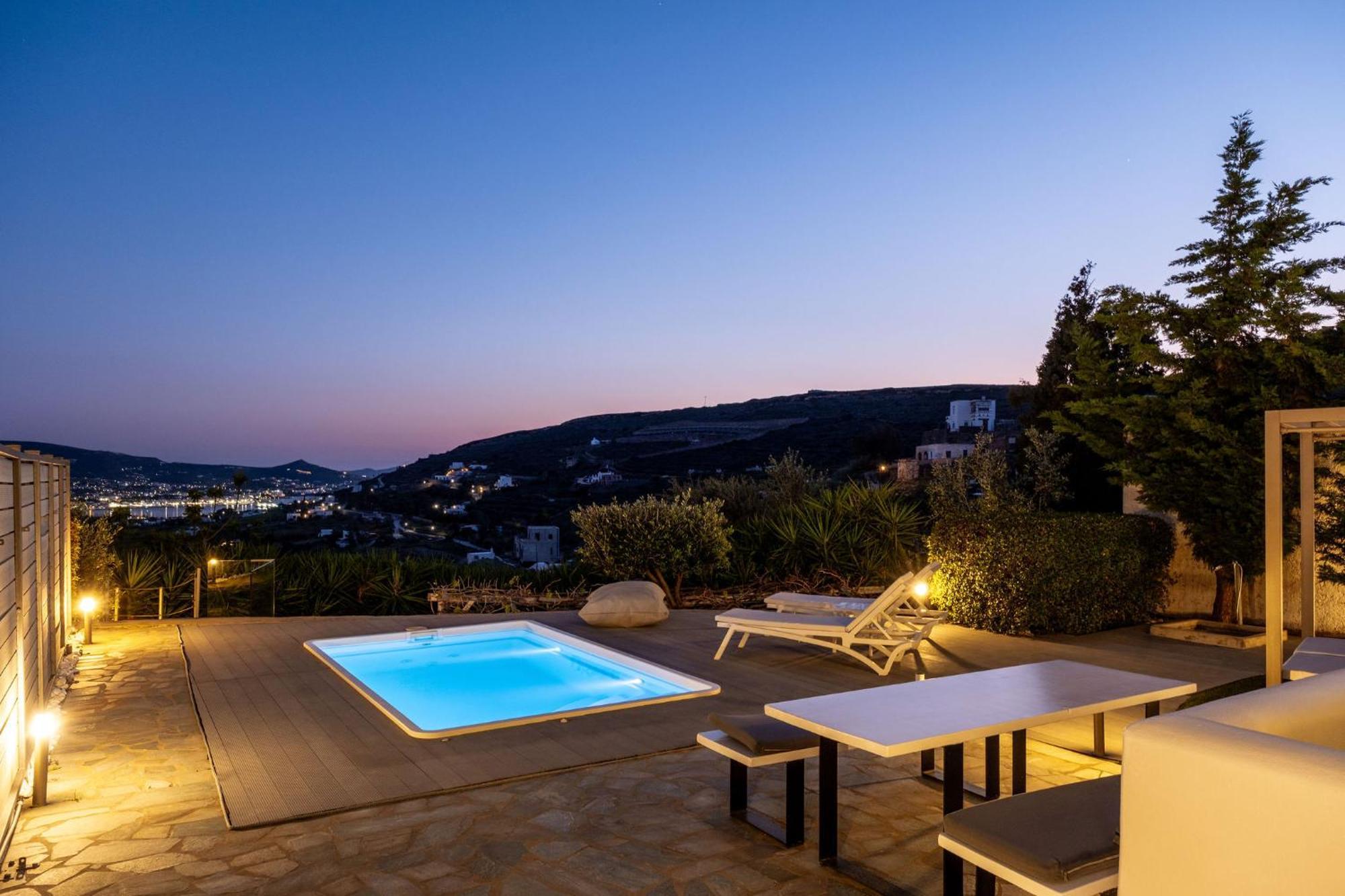 Azzurro Bianco Suites Párosz Kültér fotó