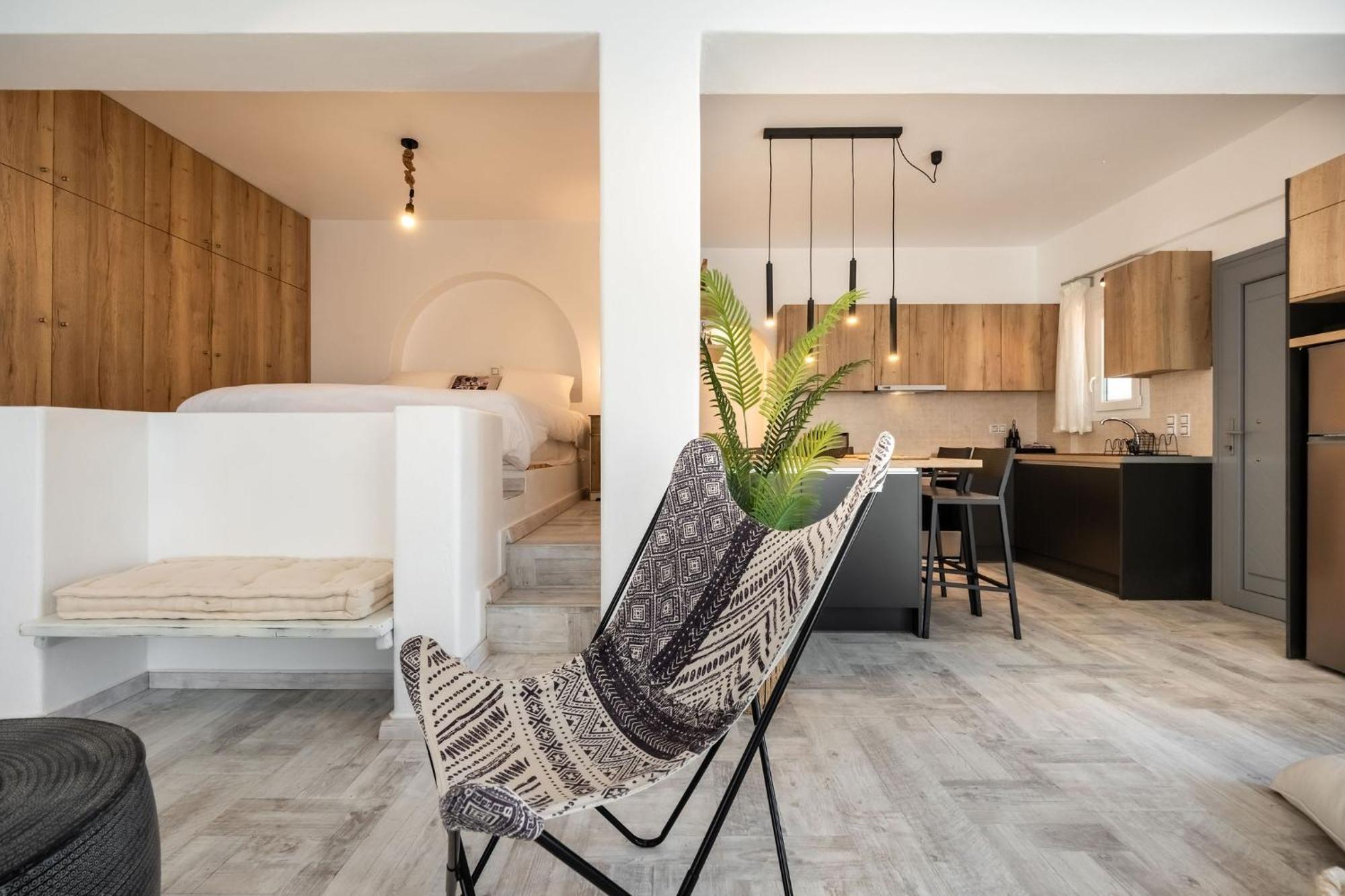 Azzurro Bianco Suites Párosz Kültér fotó