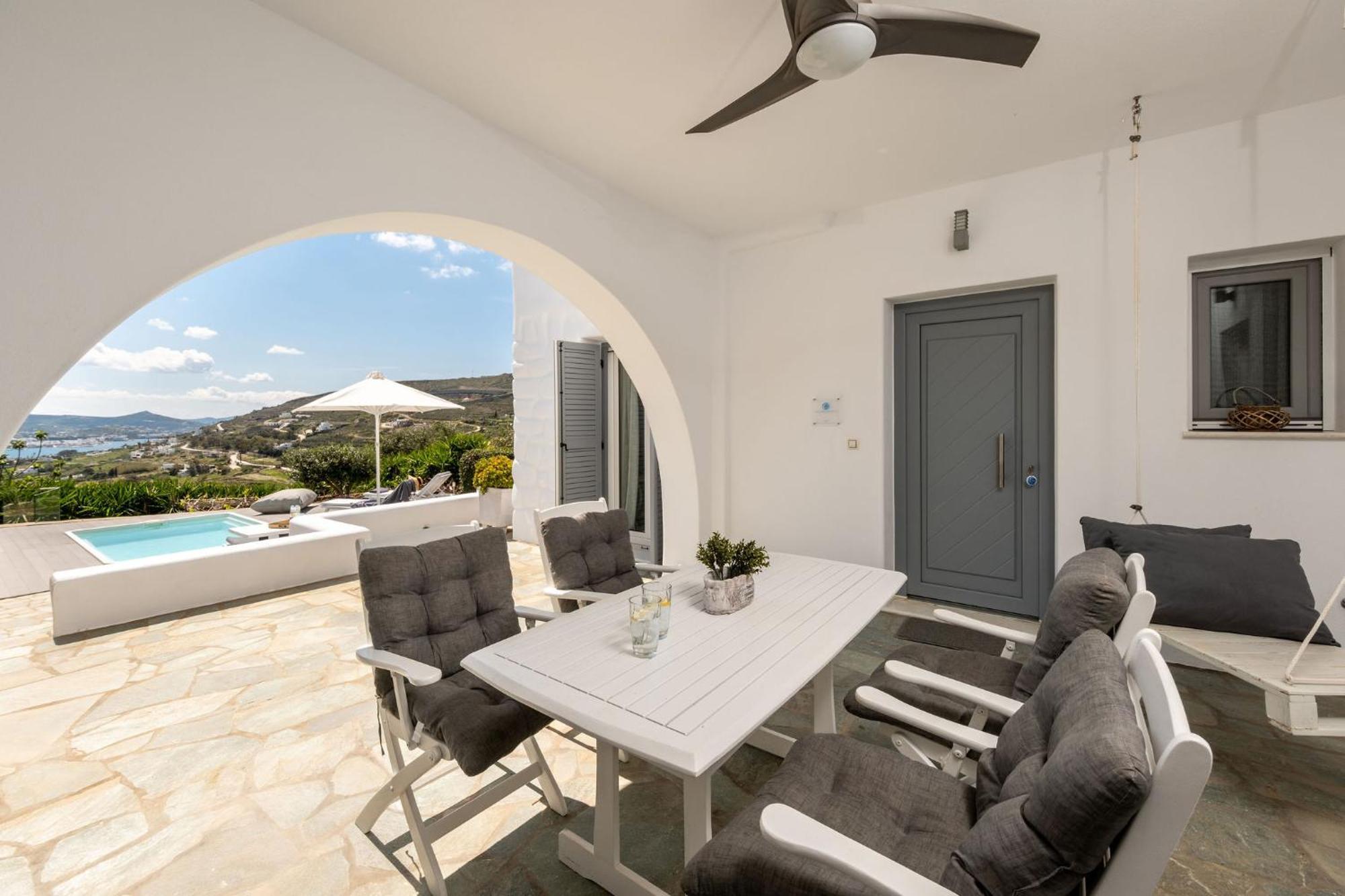 Azzurro Bianco Suites Párosz Kültér fotó
