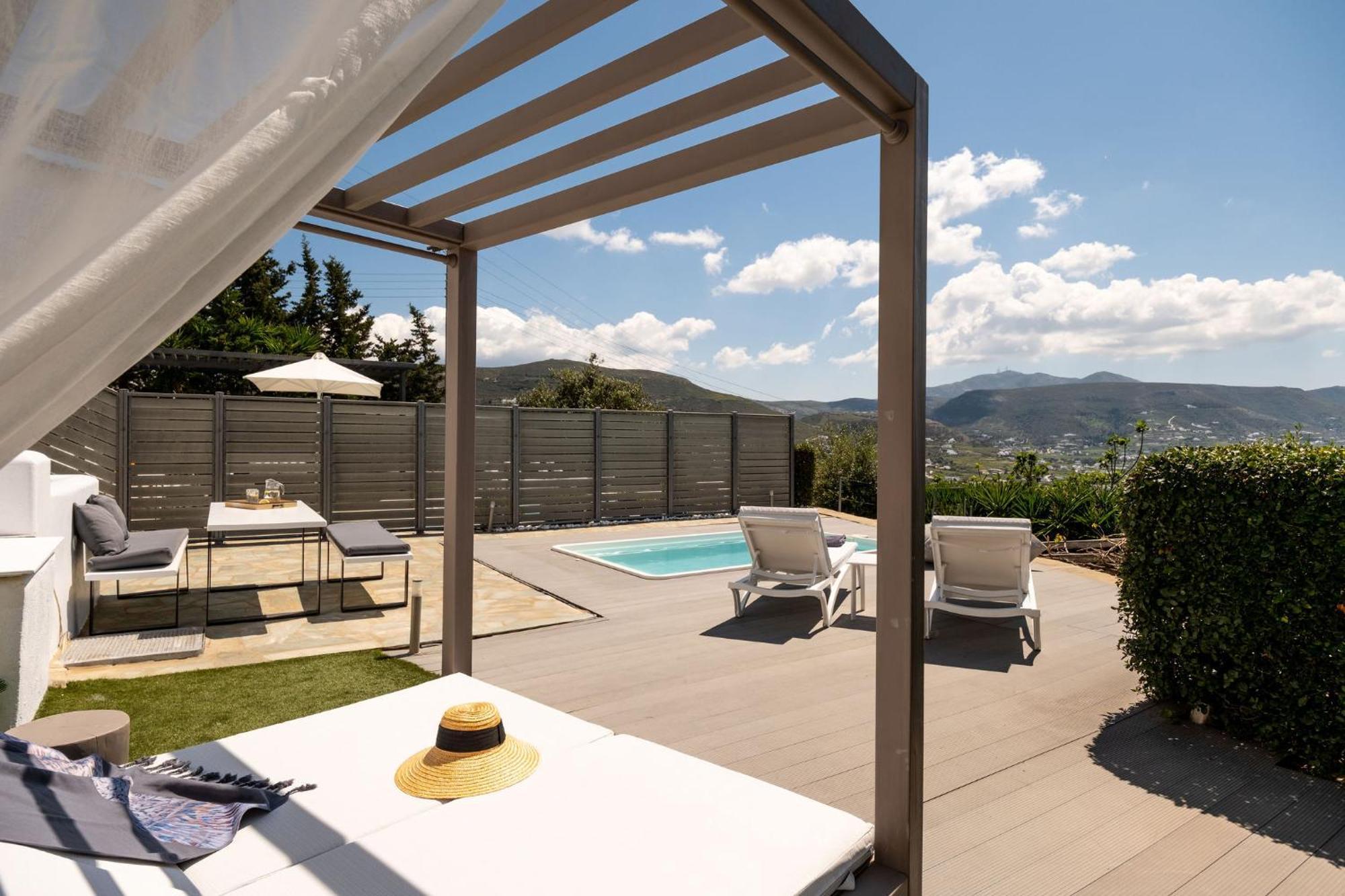Azzurro Bianco Suites Párosz Kültér fotó