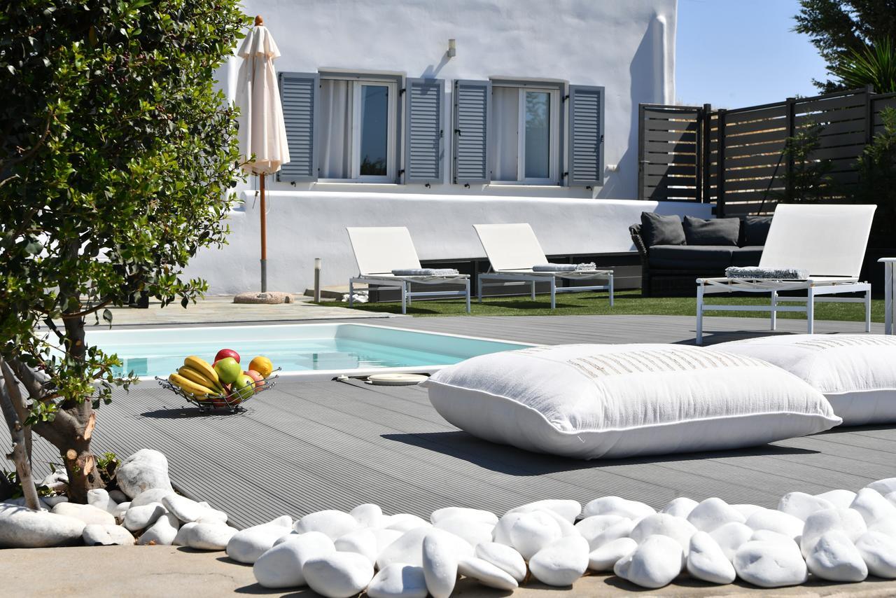 Azzurro Bianco Suites Párosz Kültér fotó